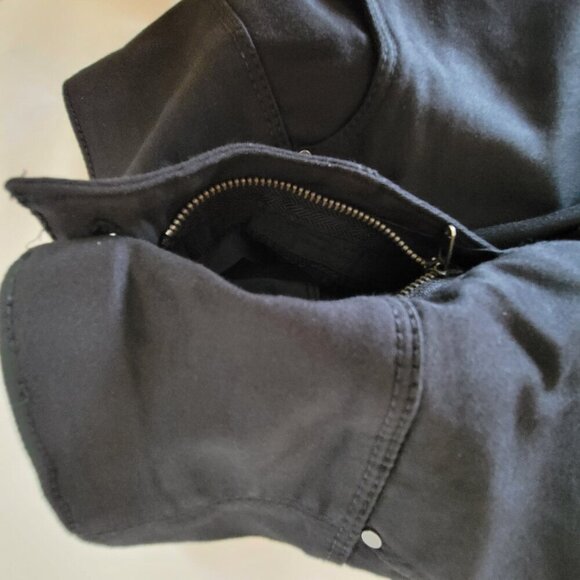 NEW Sz 8 Christopher Banks office Pants Slimming Waist Away Super Black NWT $55 - Picture 6 of 11